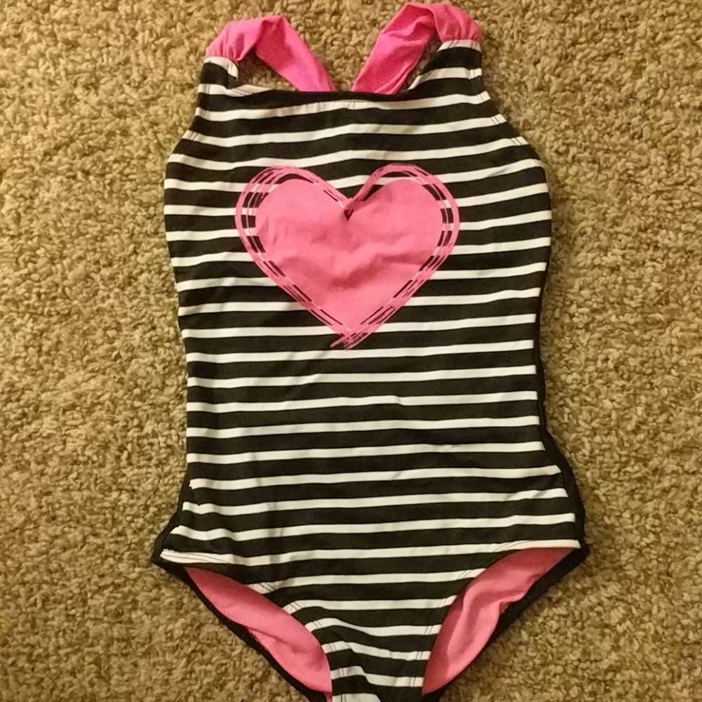 Girls one piece swimsuit